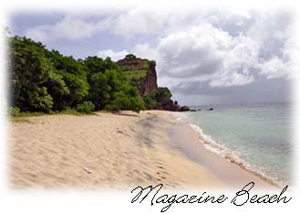 Snorkelling in Magazine Beach, Grenada